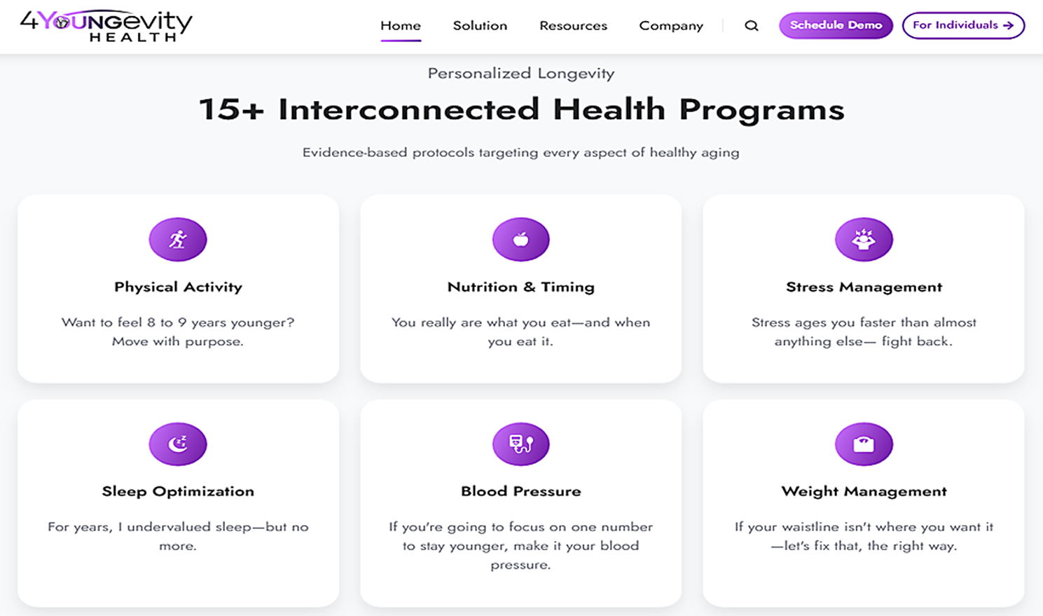 4Youngevity AI Powered Digital Health & Longevity Platform